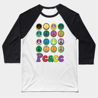 Peace Baseball T-Shirt